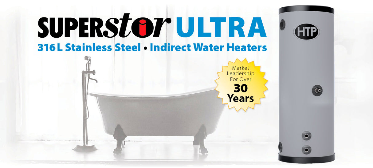 Heat Transfer Products SuperStor® Ultra 45 gal Indirect Water Heater Model SSSU45 Item 1116